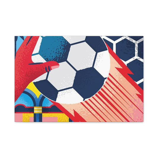 Football Painting Wall Art & Canvas Prints