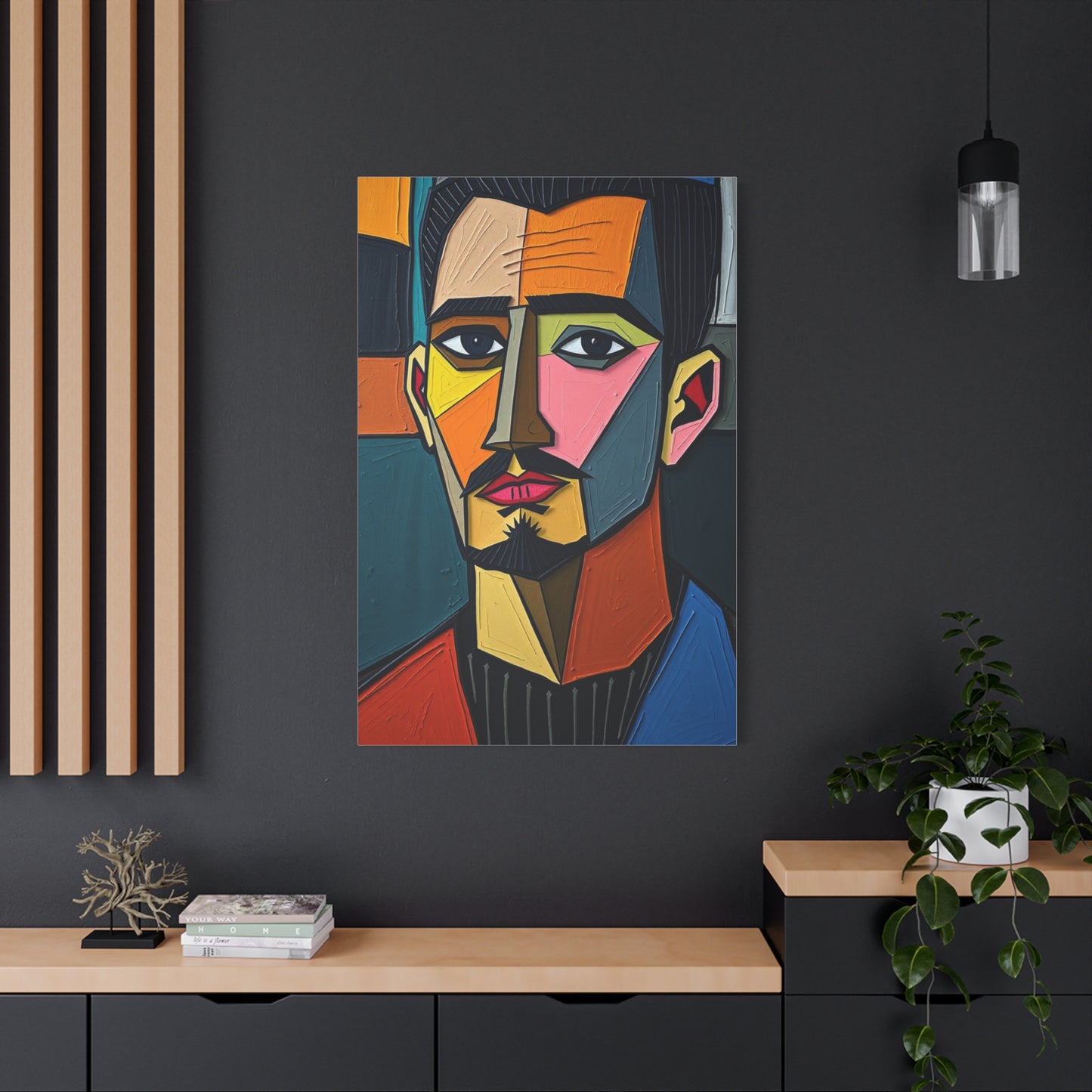 Vision Cubism Art Art Wall Art & Canvas Print