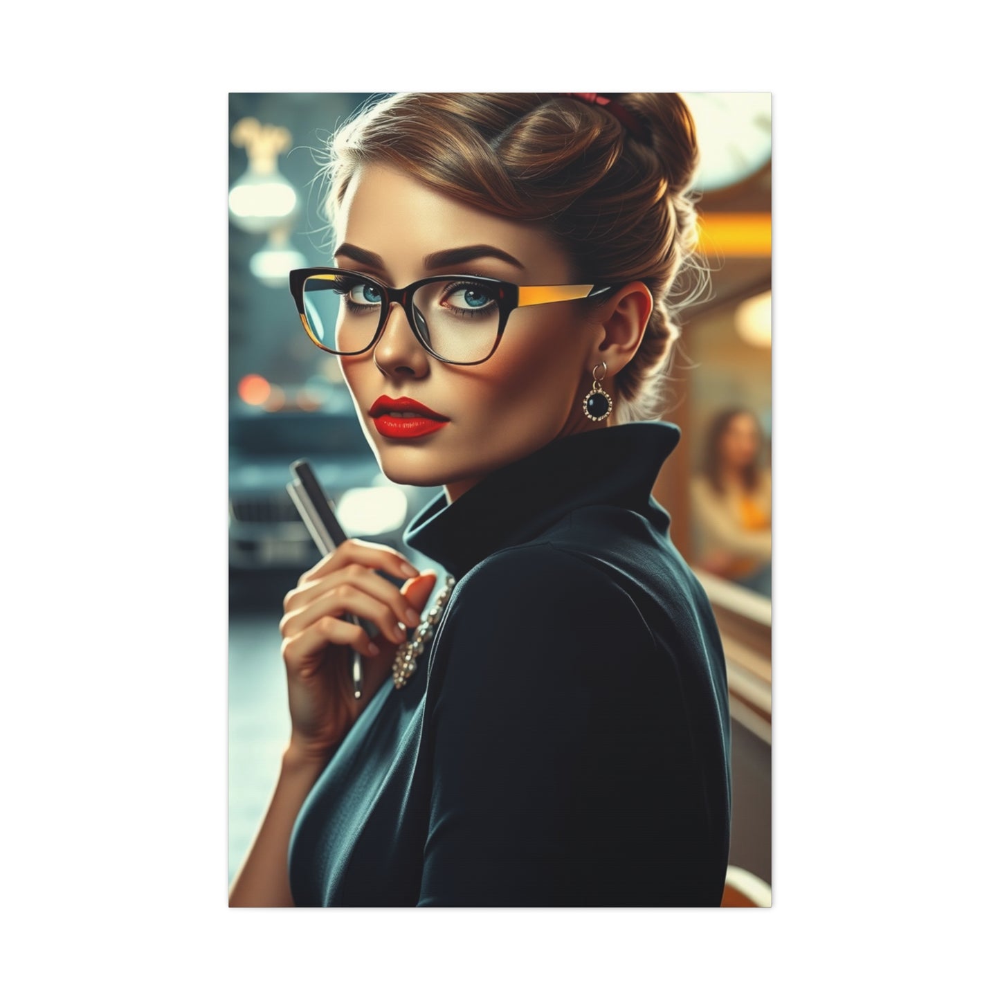 Collection Breakfast At Tiffany’s Characters Art Art Wall Art & Canvas Print