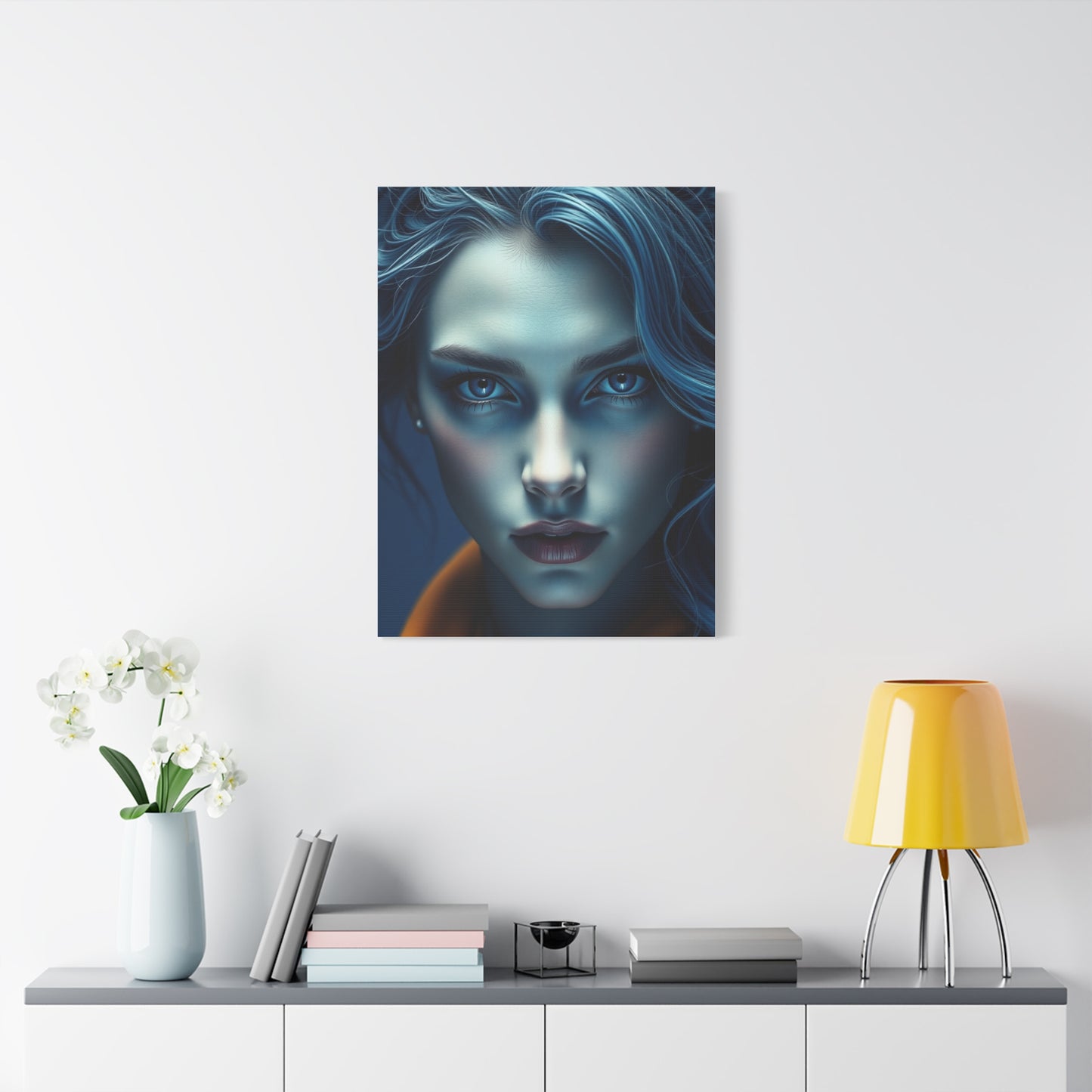 Blue Velvet Vision Wall Art & Canvas Print
