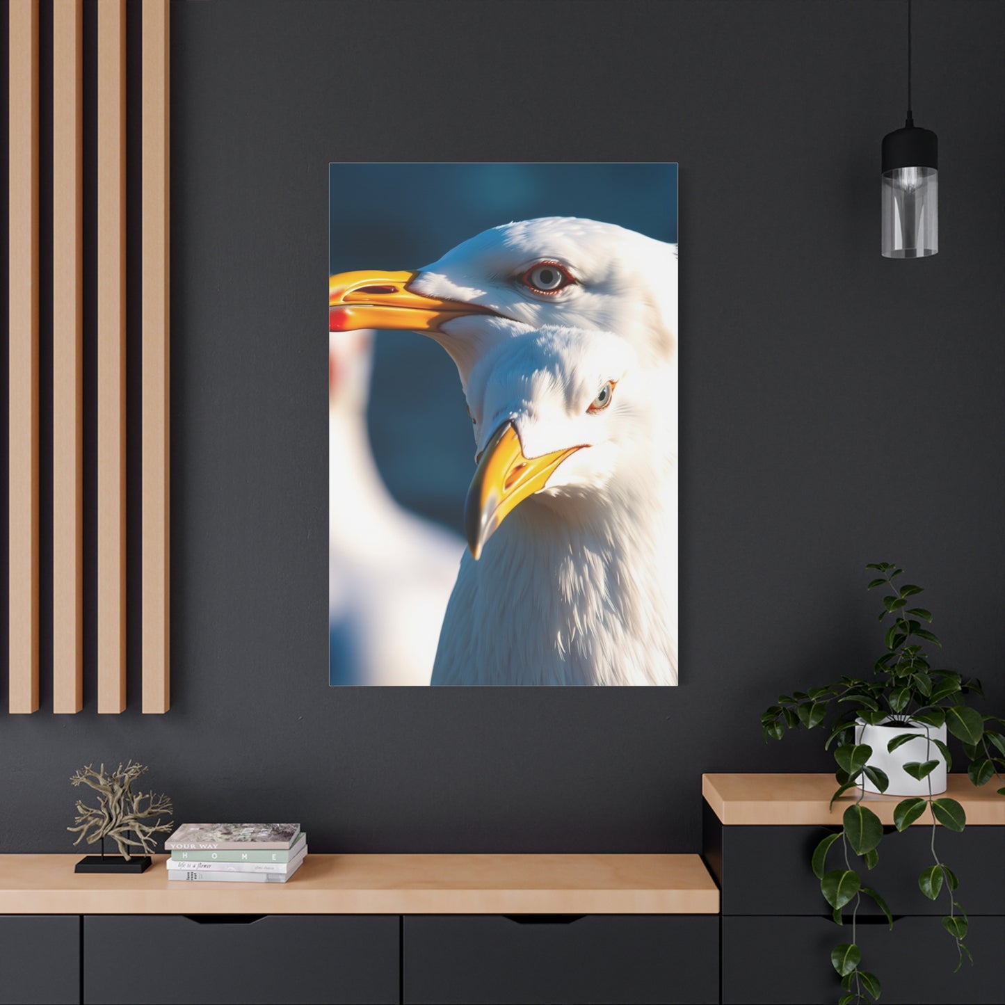 Masterpiece Sea Gull Art Vision Wall Art & Canvas Print