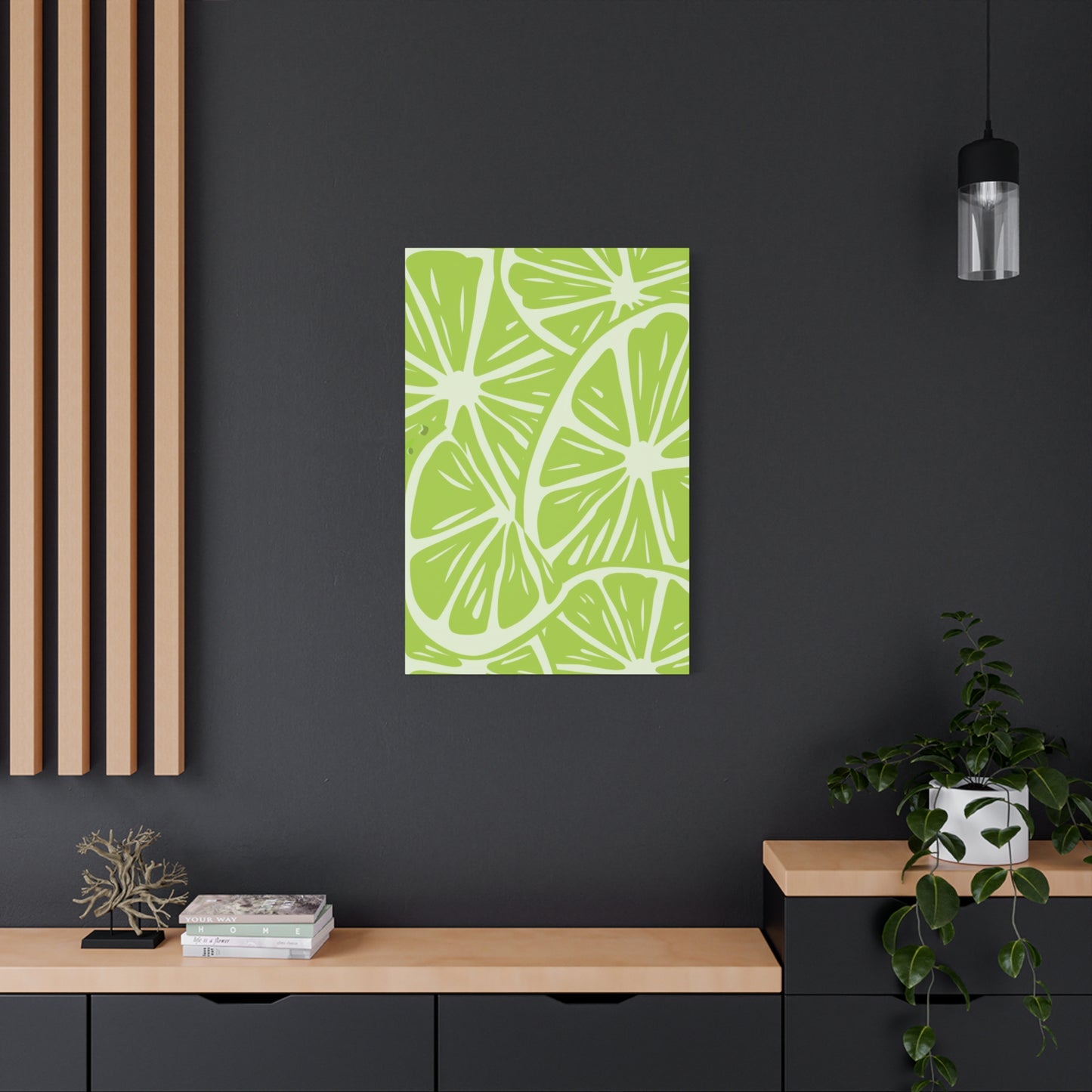 Cool Citrus Fruit Green Wall Art & Canvas Prints