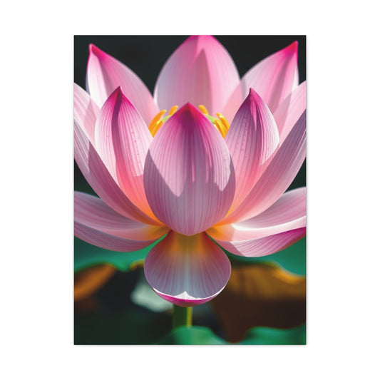 Gilded Tranquility Flora wall art & canvas print