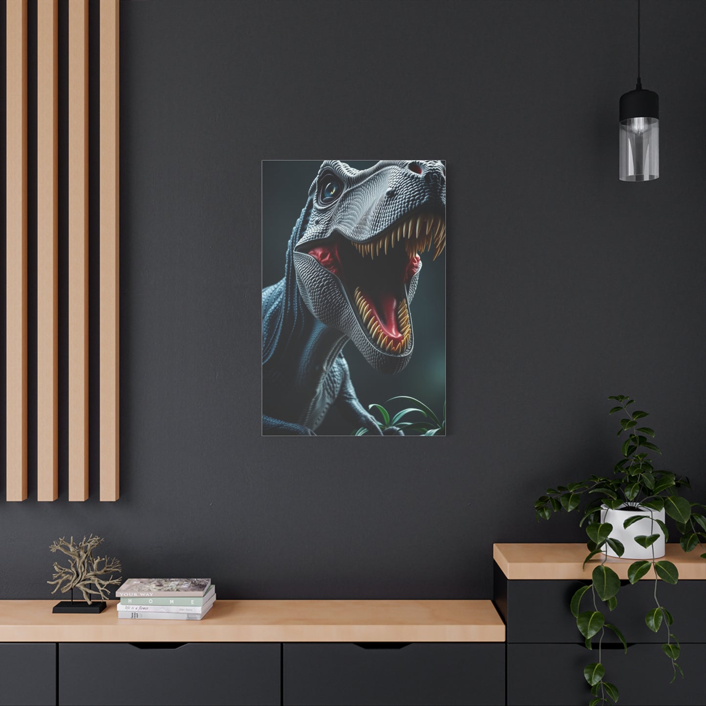 Masterpiece Jurassic Park Art Vision Wall Art & Canvas Print