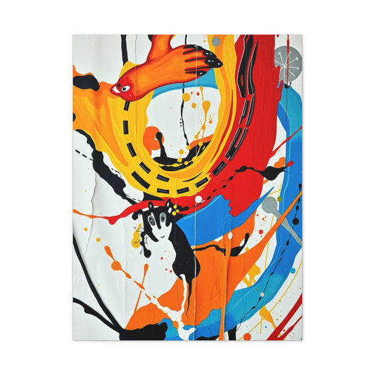 Seraphic Illusion Canvas Wall Art & Canvas Print