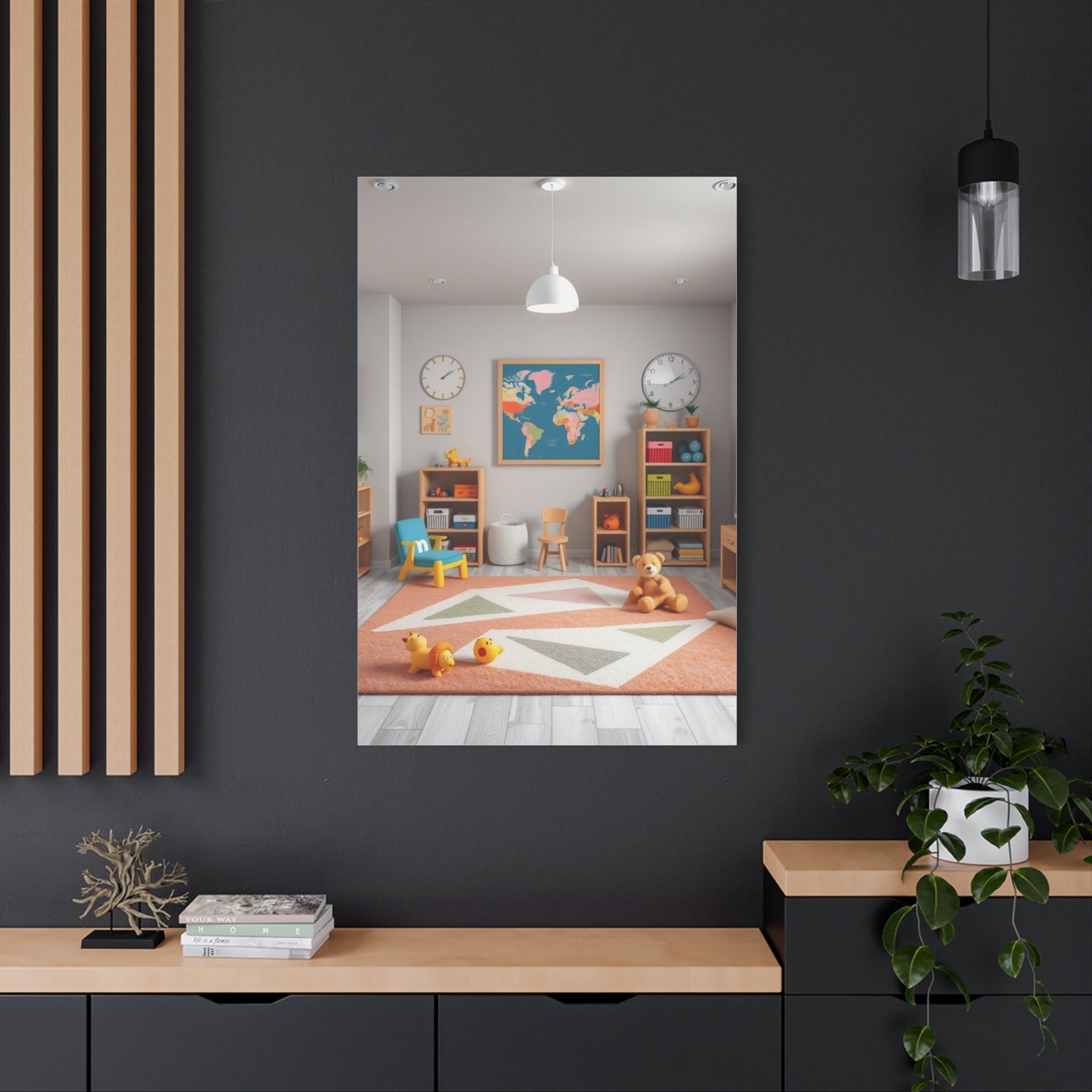 Kids Playroom Art Luxury Canvas Wall Art & Canvas Print