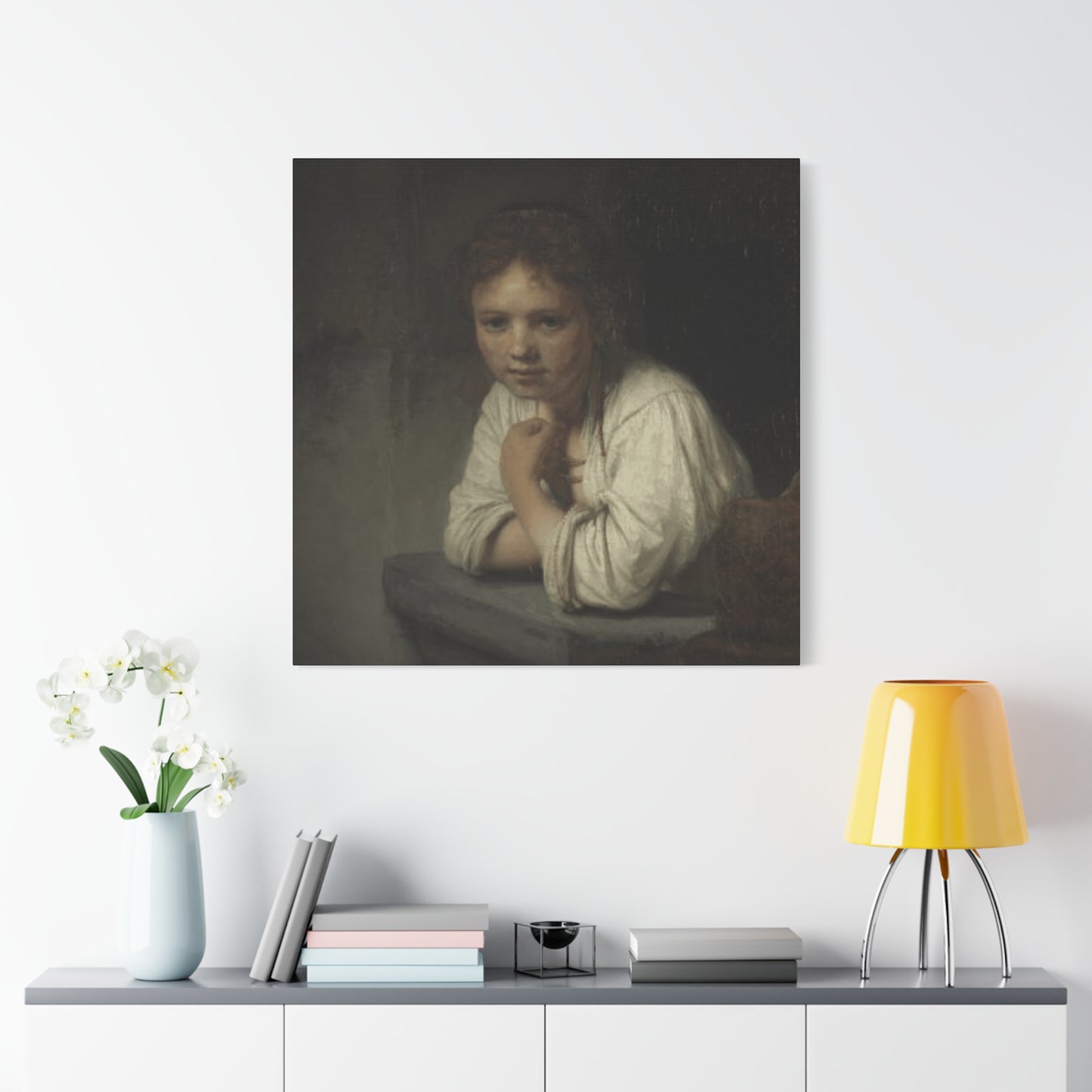 Girl At A Window Wall Art & Canvas Prints