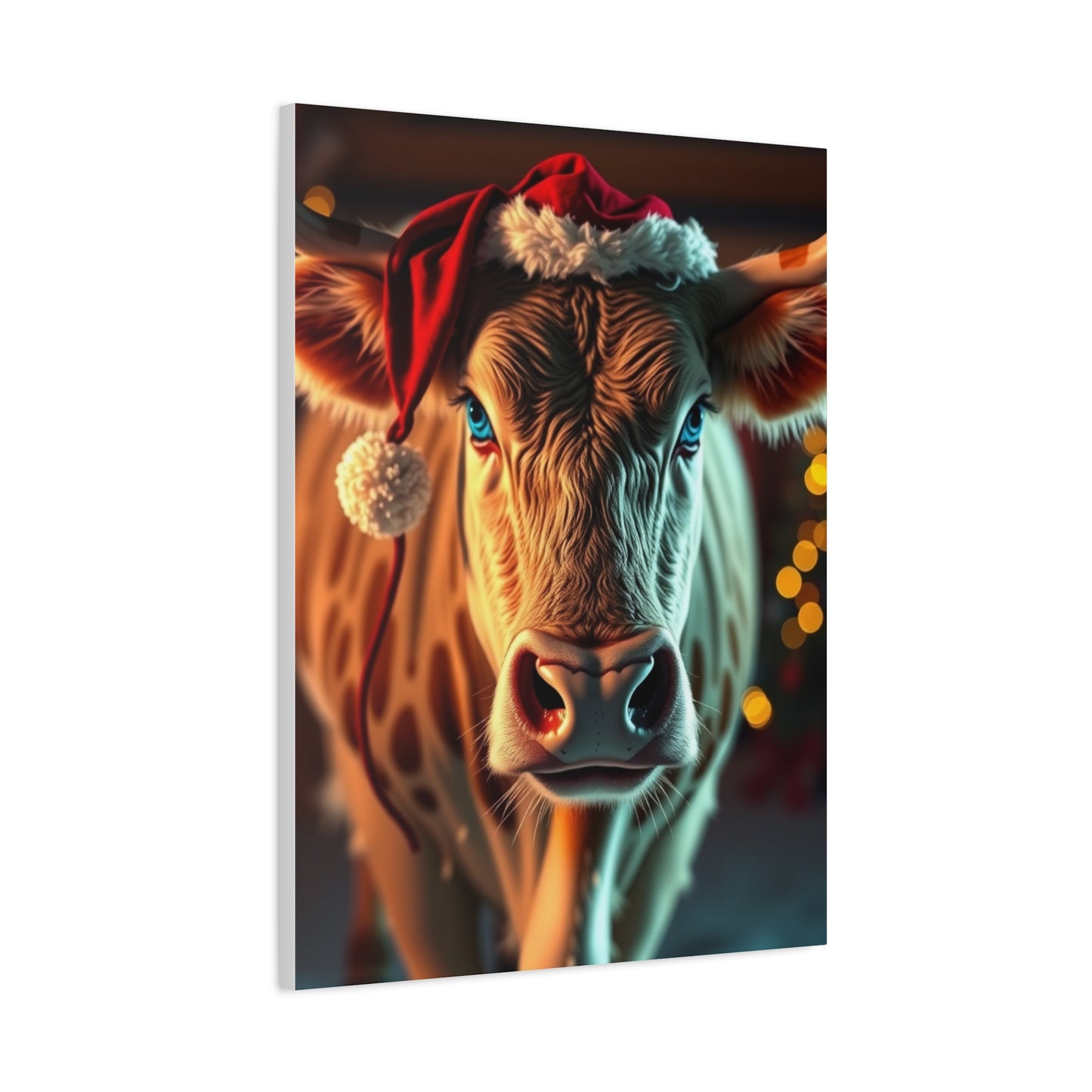 Festive Cattle Reverie Art wall art & canvas print