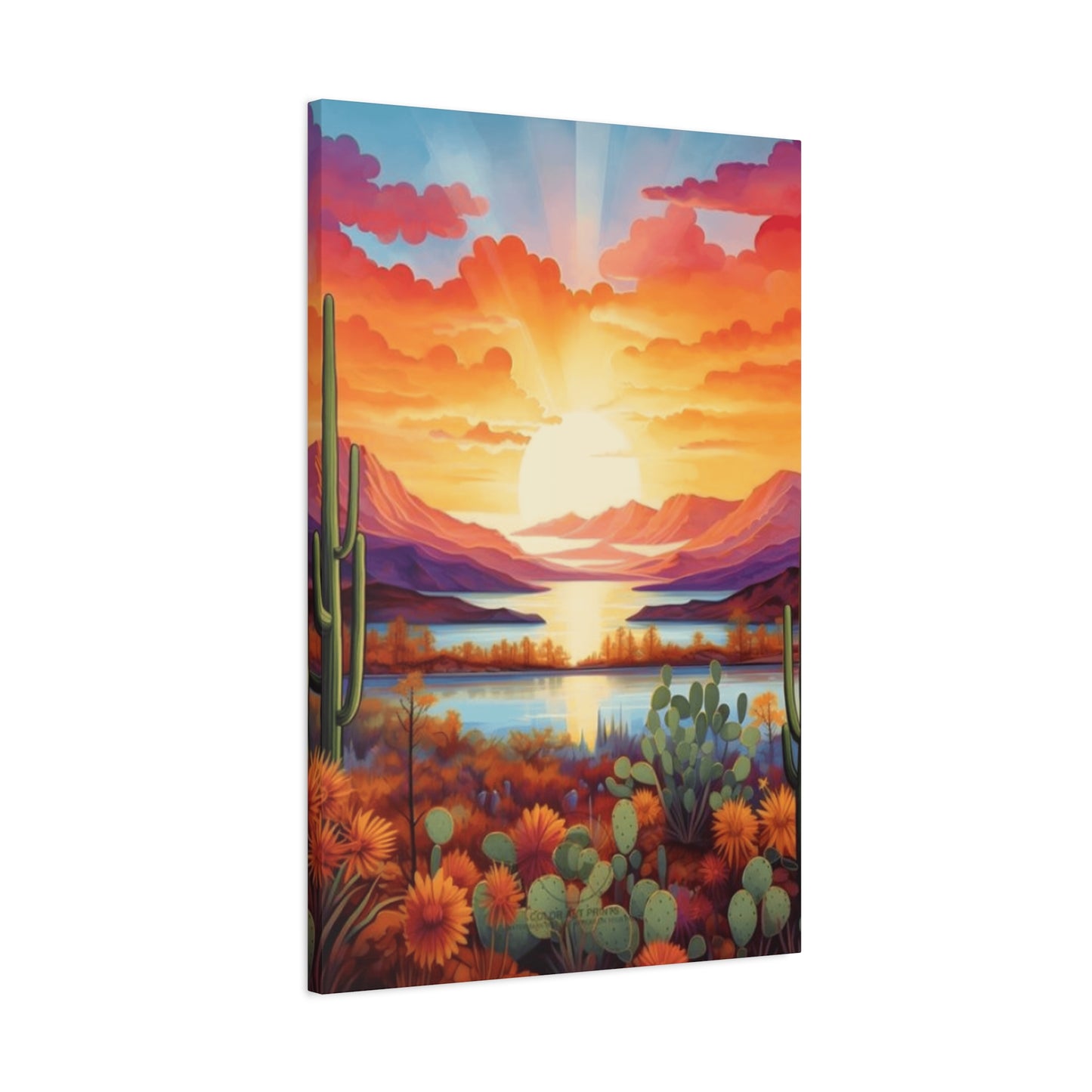 Arizona Desert Sunrise Wall Art & Canvas Prints