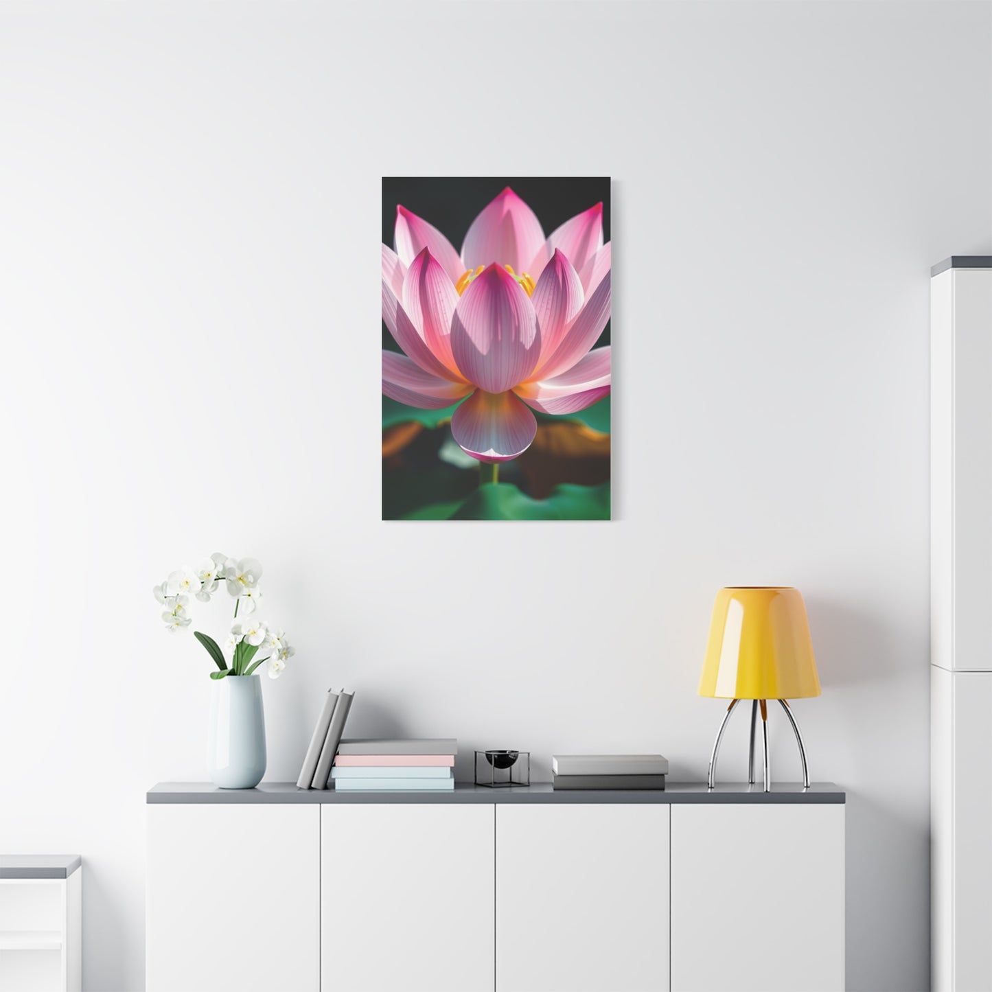 Gilded Tranquility Flora wall art & canvas print