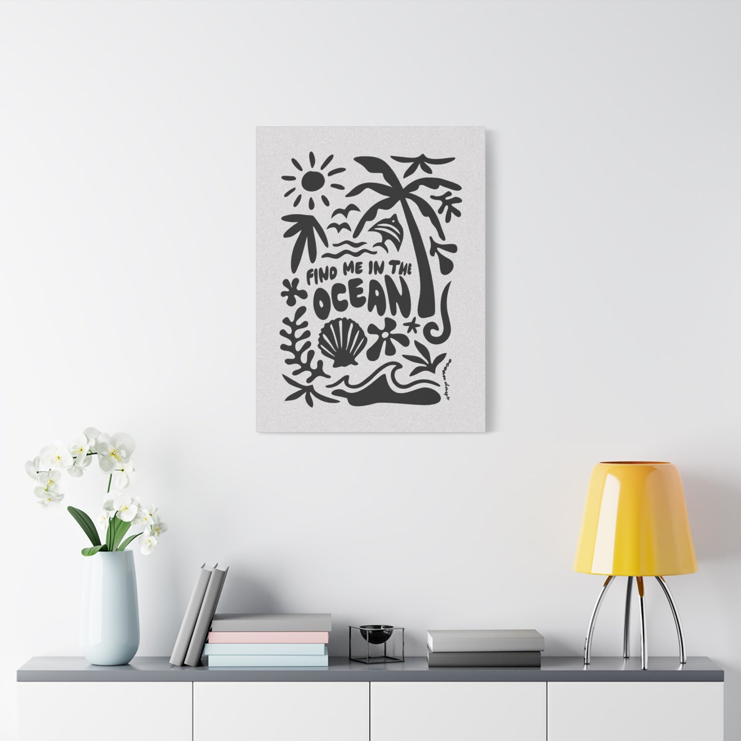 Find Me In The Ocean Wall Art & Canvas Prints