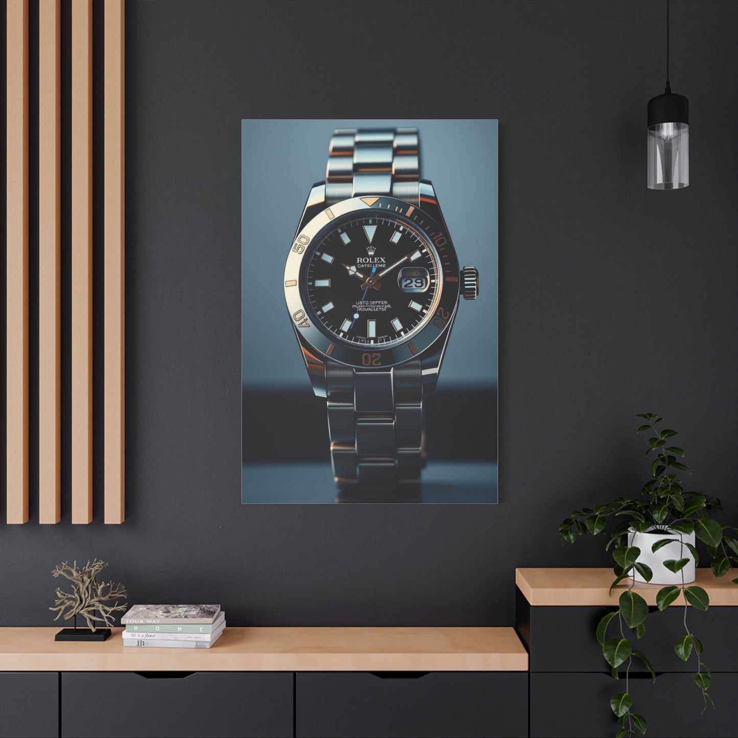 Splendid Timepiece Artwork Wall Art & Canvas Print
