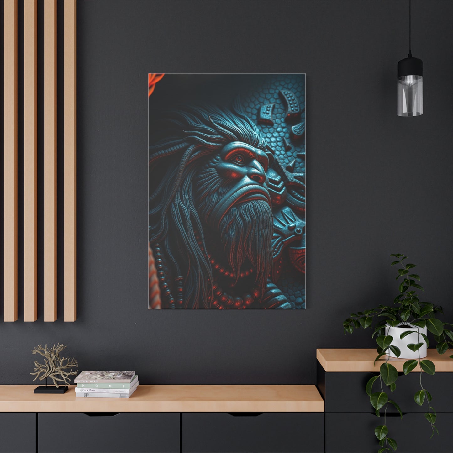 Cave Man Art Supreme Gallery Wall Art & Canvas Print