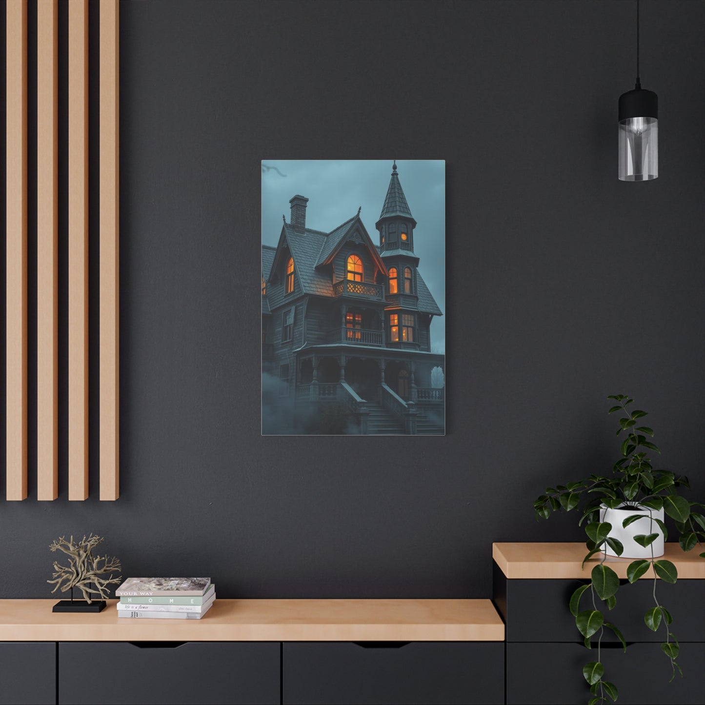 Supreme Haunted House Art Collection Wall Art & Canvas Print