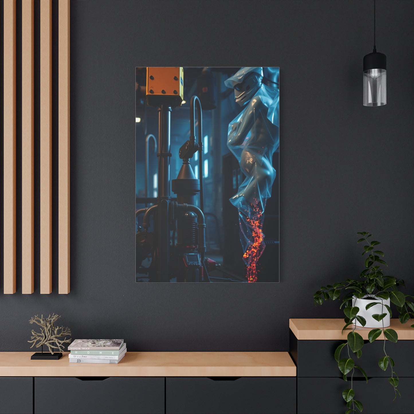 Masterpiece Industrial Art Vision Wall Art & Canvas Print