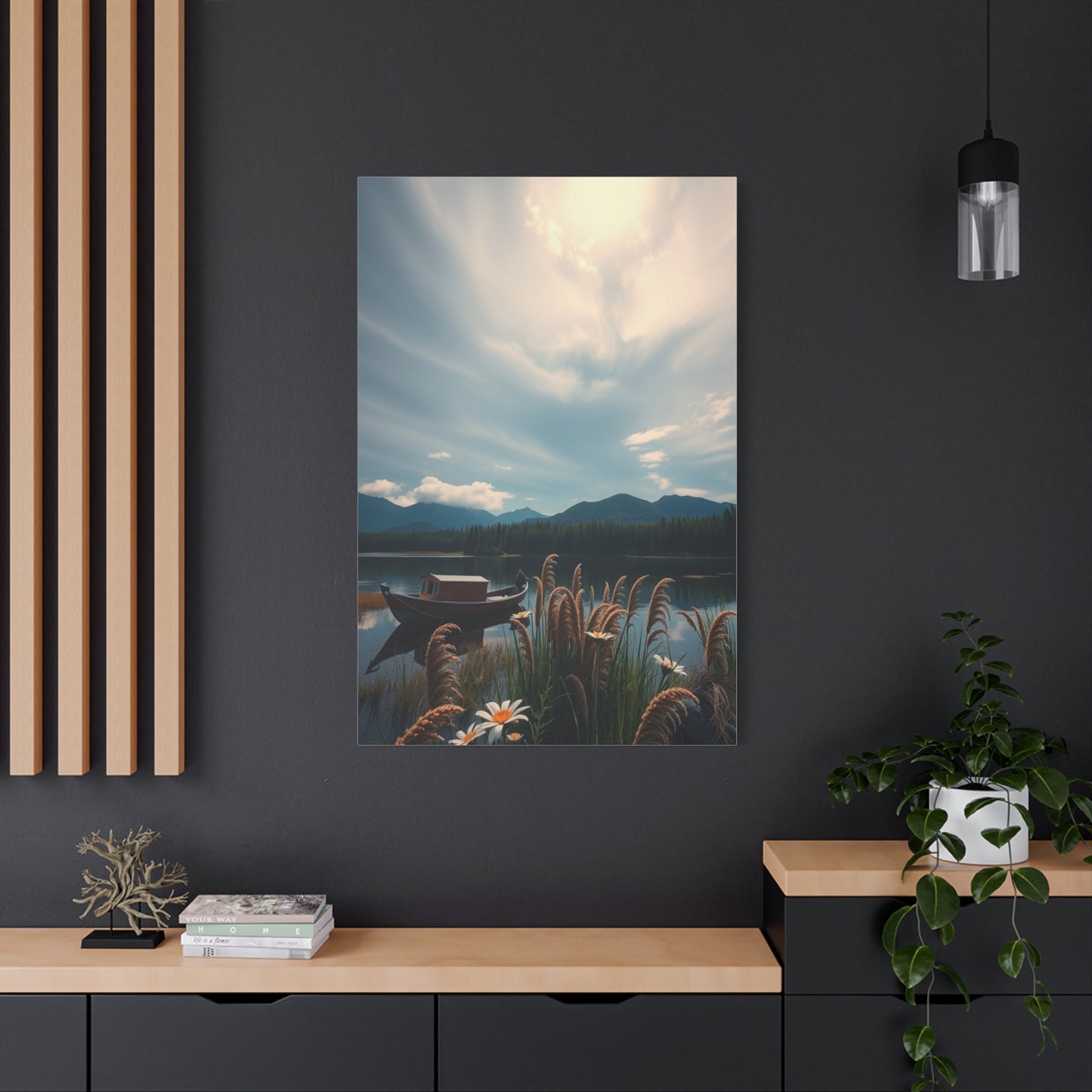 Serenity Reflections Canvas Wall Art & Canvas Print