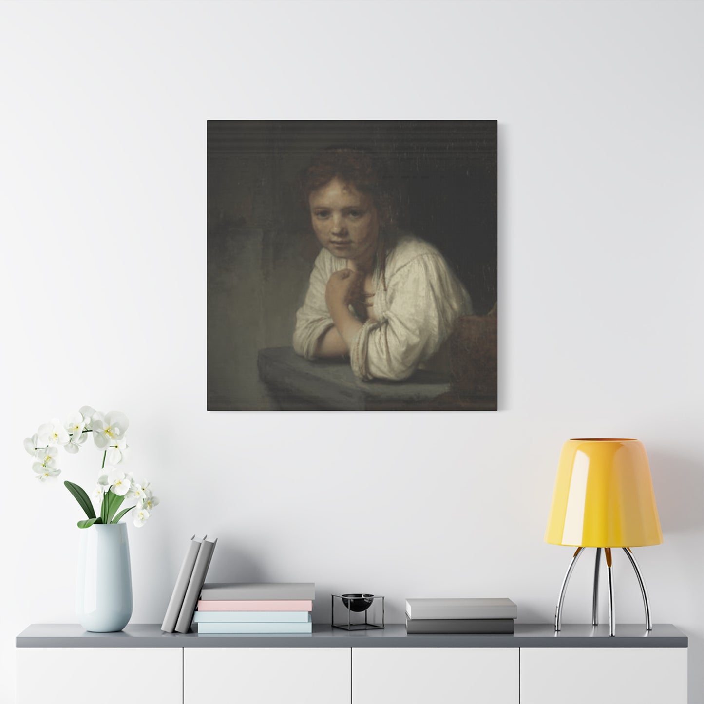 Girl At A Window Wall Art & Canvas Prints