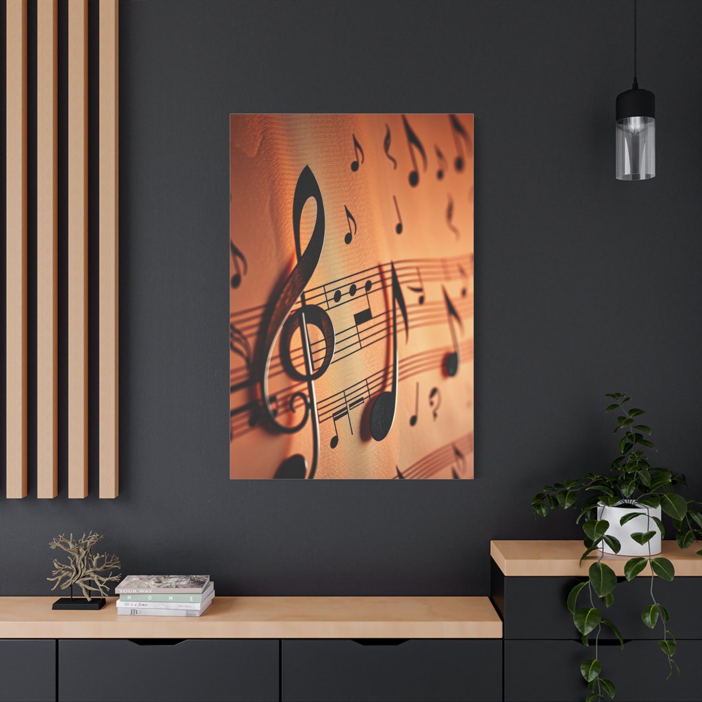 Musical Notes Art Supreme Gallery Wall Art & Canvas Print
