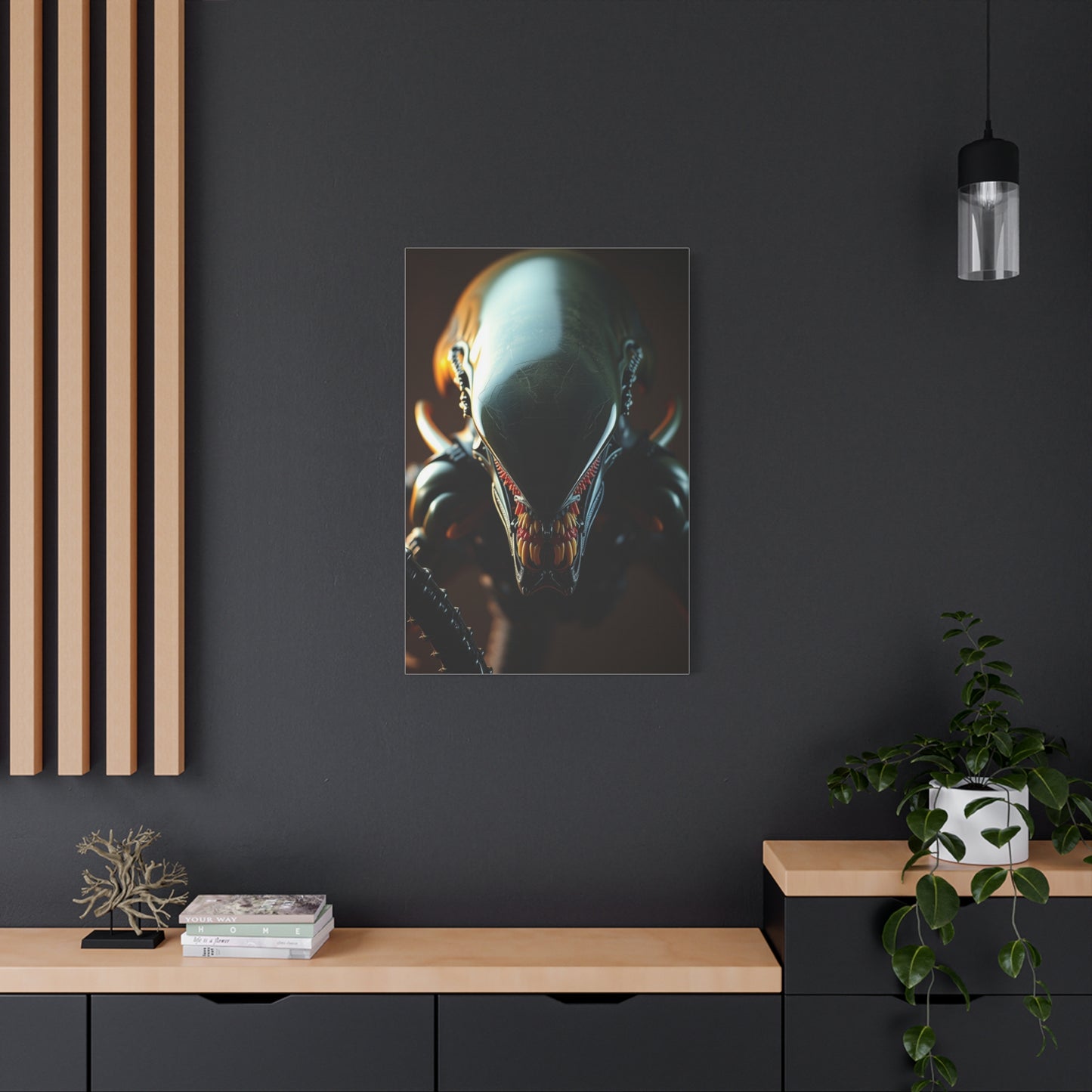 Xenomorph Art Refined Canvas Wall Art & Canvas Print