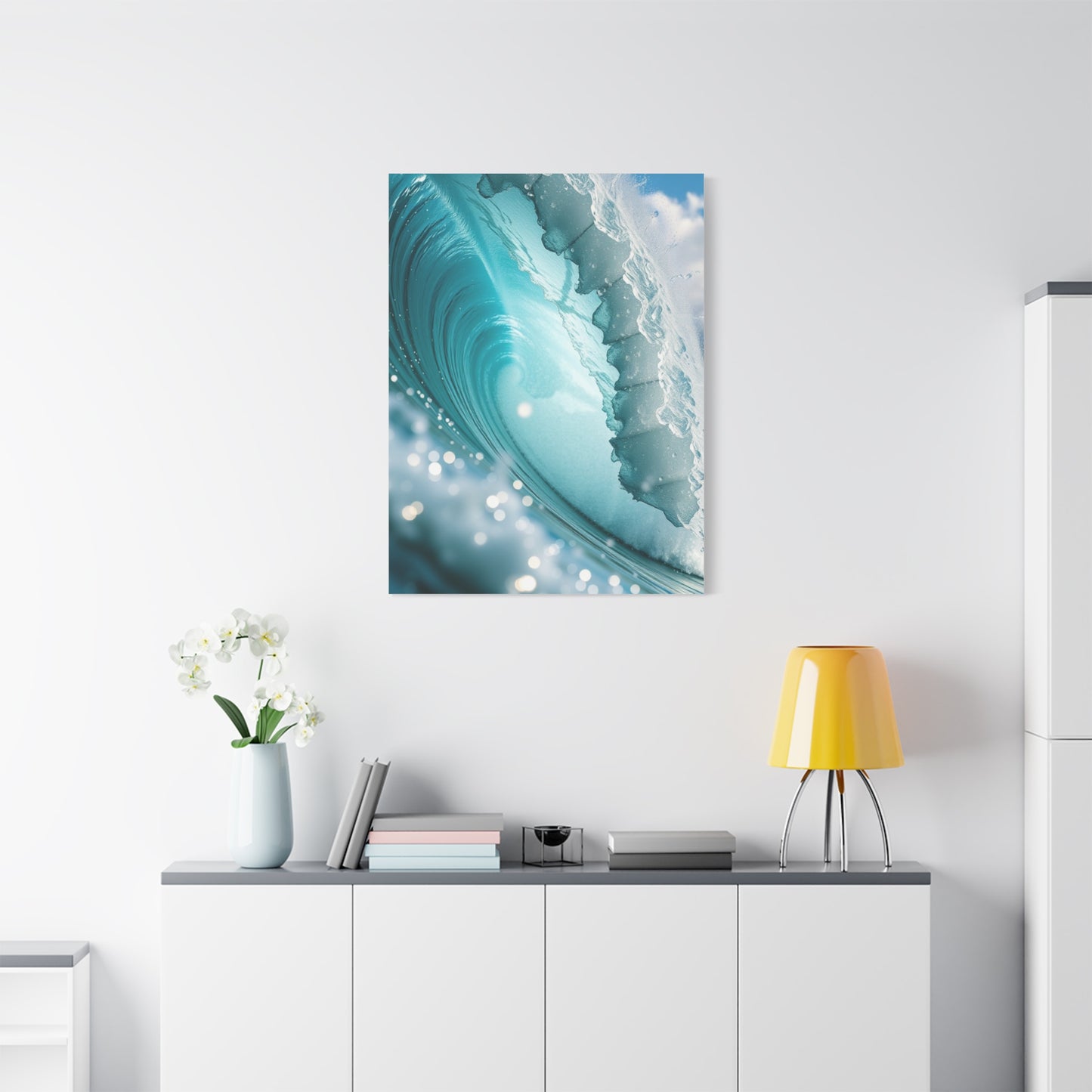 Wave Aesthetic Masterwork Wall Art & Canvas Print