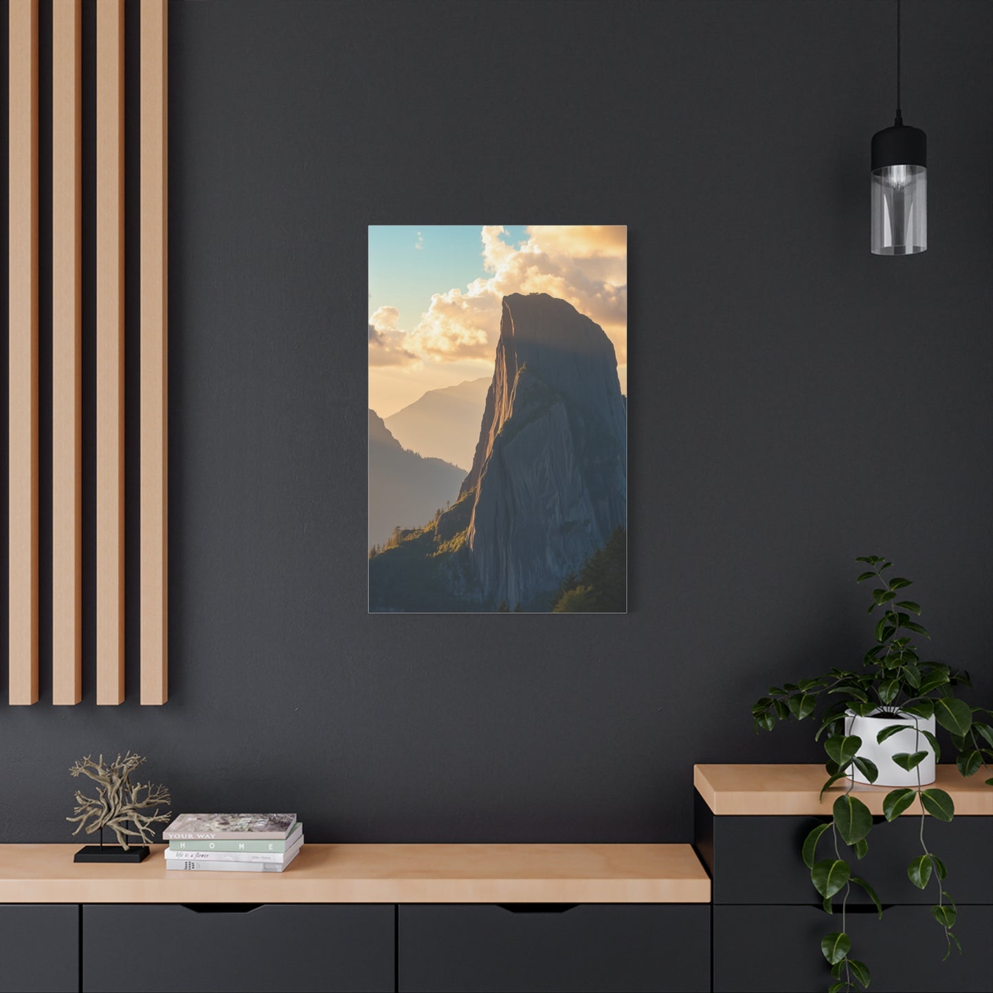 Panoramic Tranquility Canvas Wall Art & Canvas Print
