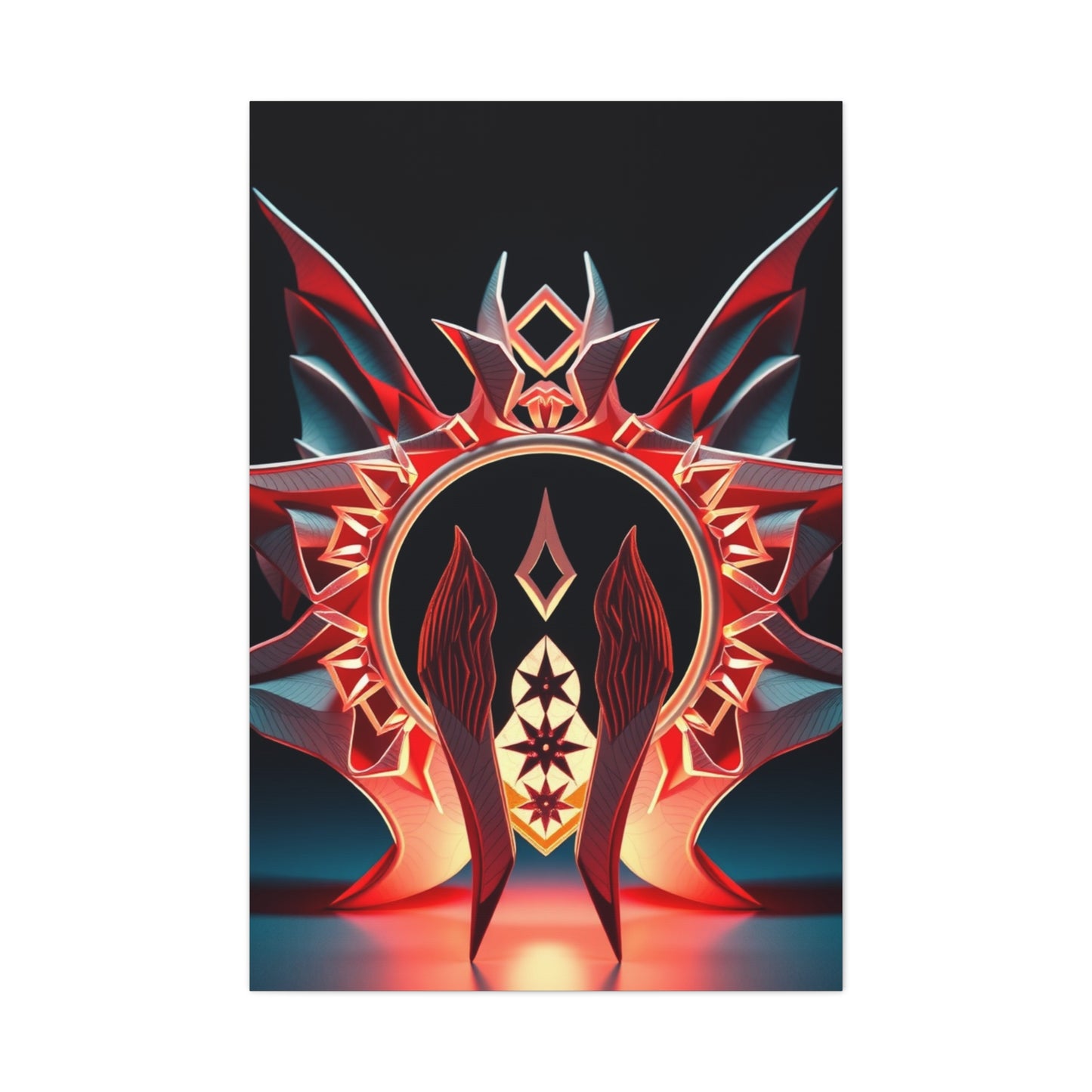 Folded Harmony Masterpiece Wall Art & Canvas Print