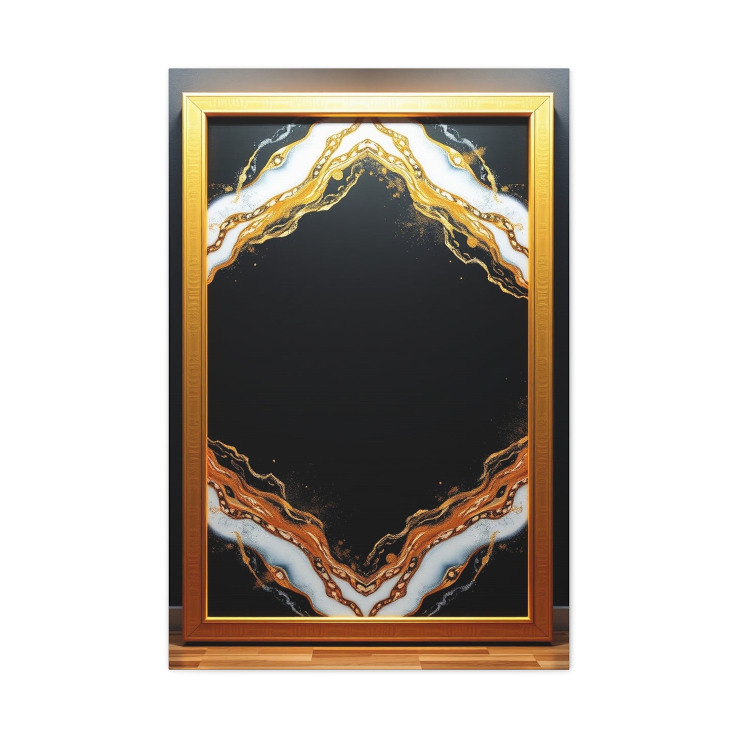 Golden Ivory Expanse wall art & canvas print