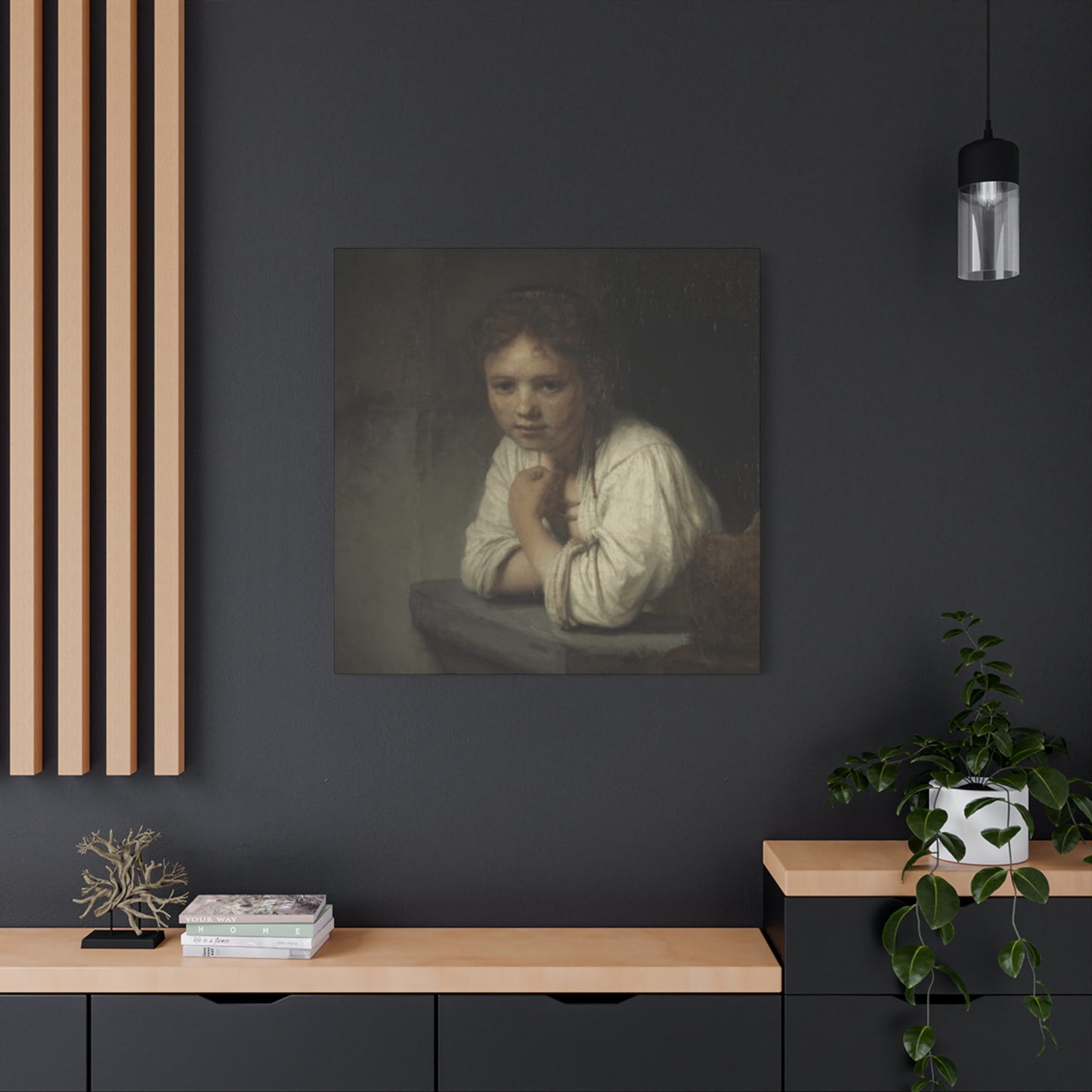 Girl At A Window Wall Art & Canvas Prints