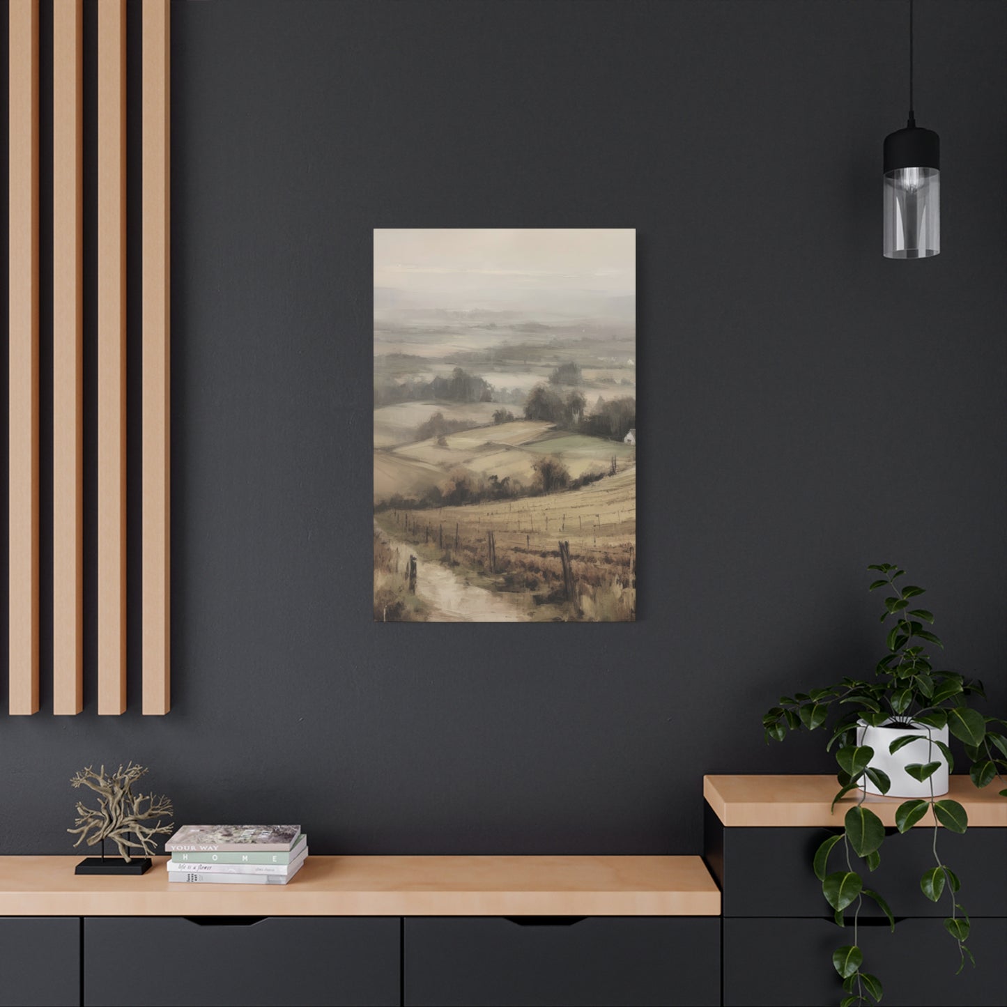 Foggy Countryside Wall Art & Canvas Prints