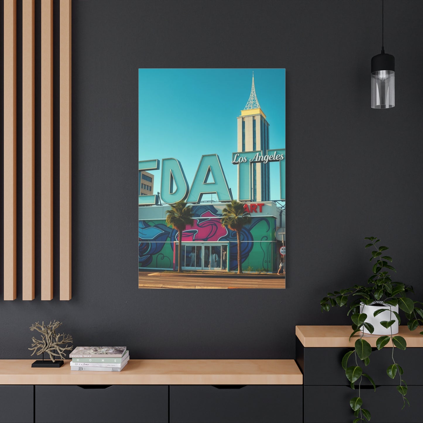 Vision Los Angeles Art Art Wall Art & Canvas Print