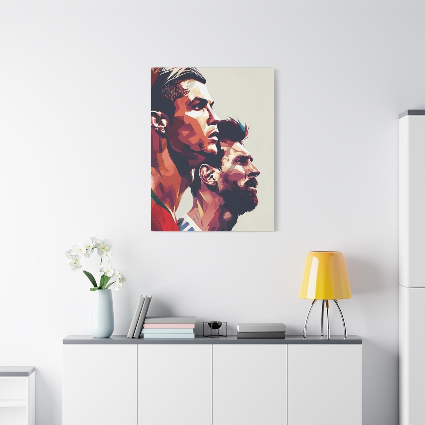 Ronaldo & Messi Poster Wall Art & Canvas Prints