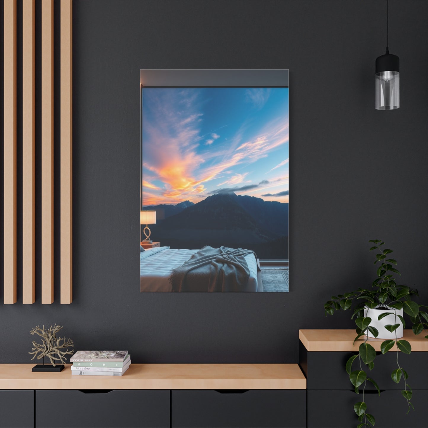 Elite Scenic Nature Bedroom Art Vision Wall Art & Canvas Print
