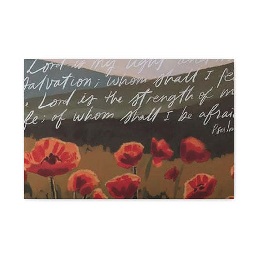 Flowers and Scripture Wall Art & Canvas Prints
