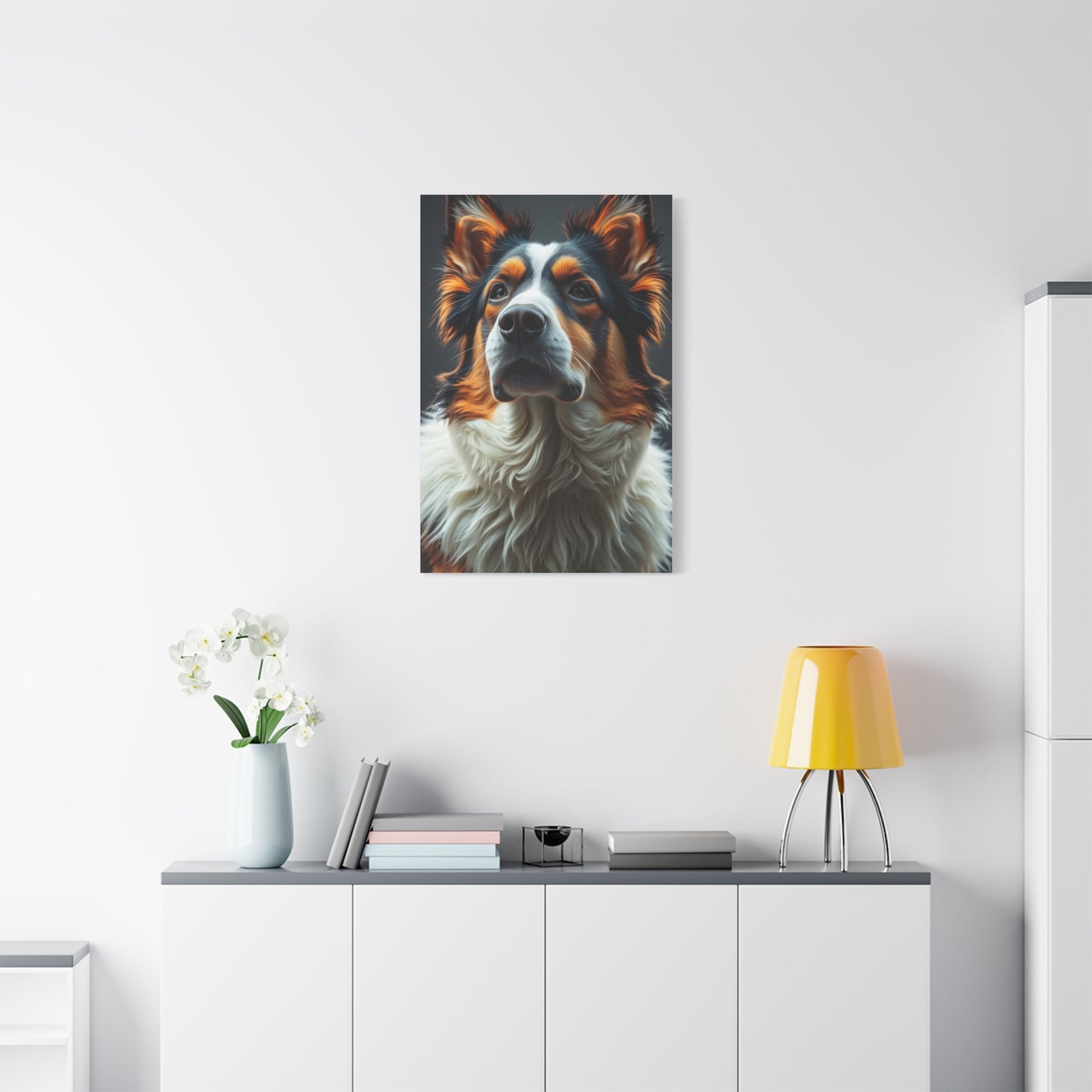 Refined Pooch Canvas Gallery Wall Art & Canvas Print