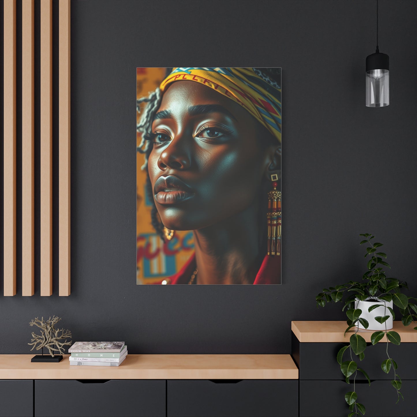 Empress of Basquiats Abstract Realm Wall Art & Canvas Print