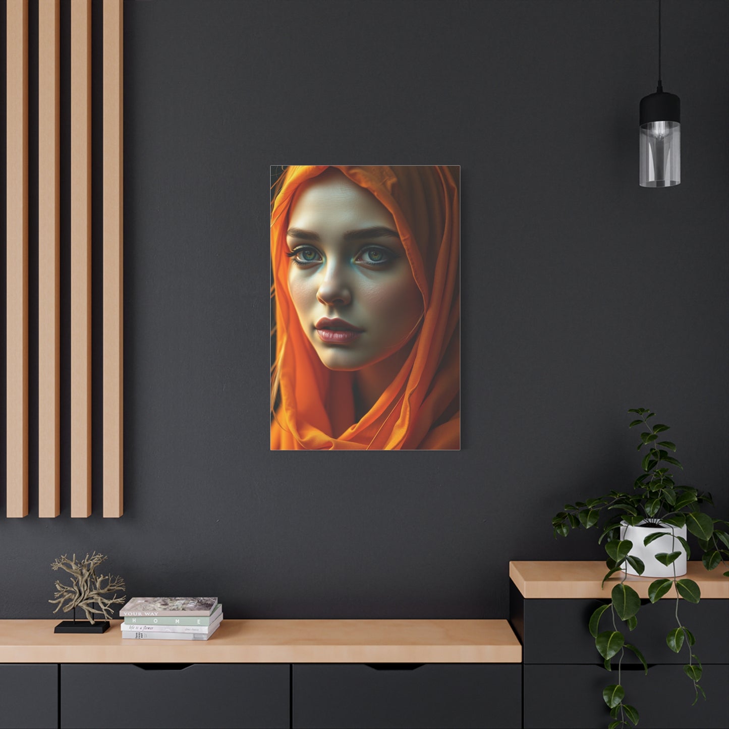 Exquisite Sylph Portrait Wall Art & Canvas Print