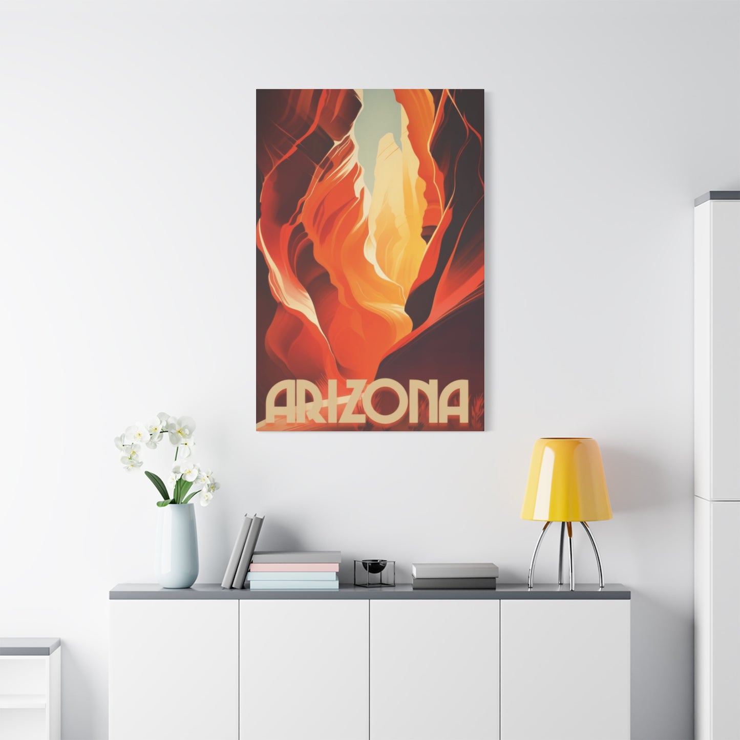 Arizona Desert Painting Wall Art & Canvas Prints
