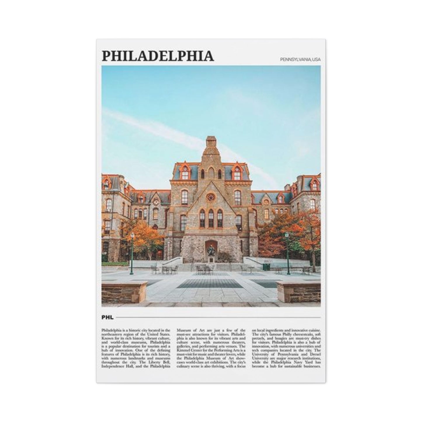 Mansion In Philadelphia Wall Art & Canvas Prints