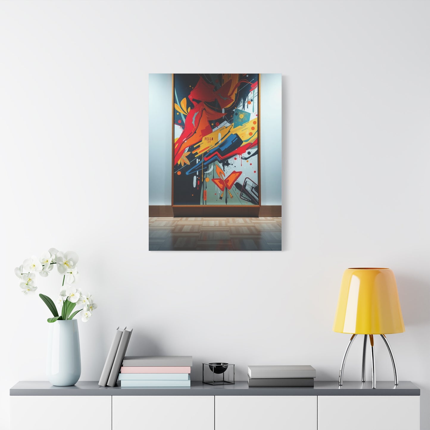 Avant-Garde Symphony Canvas Wall Art & Canvas Print