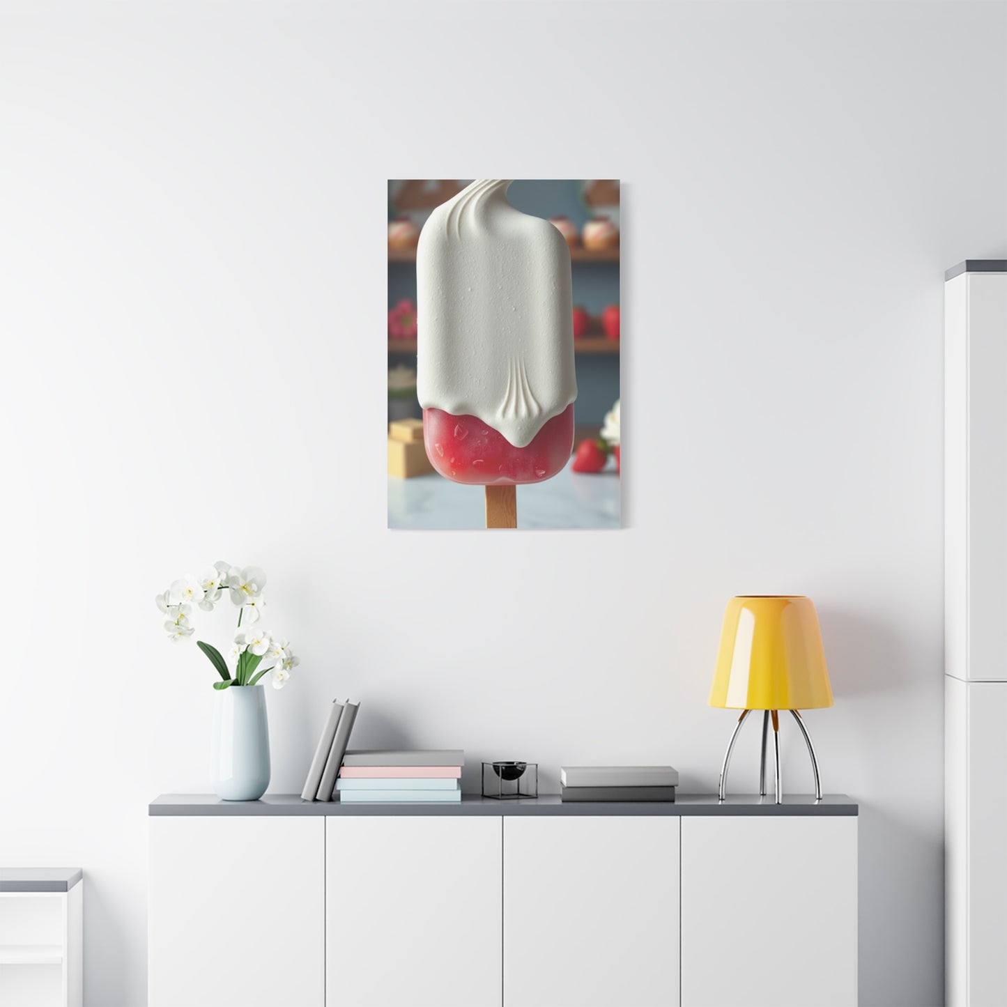 Supreme Ice Cream & Popsicle Art Collection Wall Art & Canvas Print