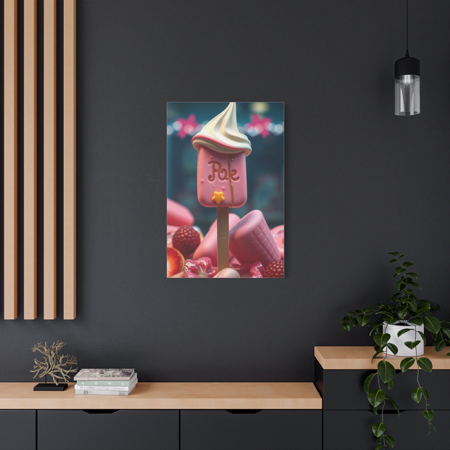 Supreme Ice Cream & Popsicle Art Collection Wall Art & Canvas Print