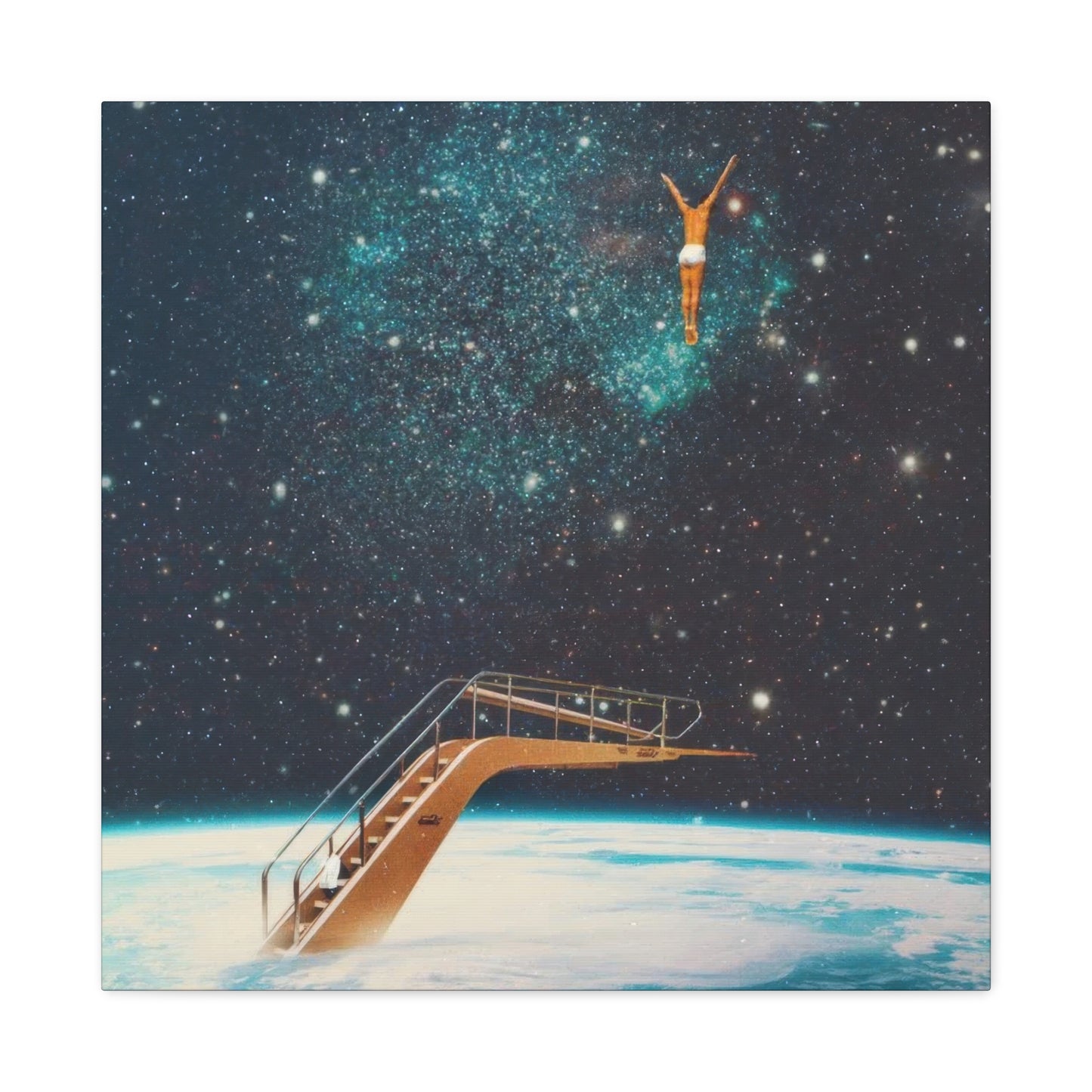 Frank Moth Dive Into Fresh World Wall Art & Canvas Prints