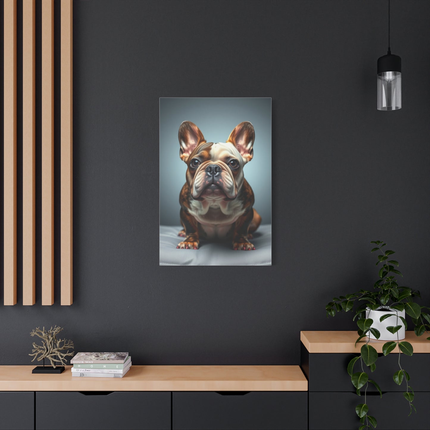 French Bulldog Art Luxury Canvas Wall Art & Canvas Print