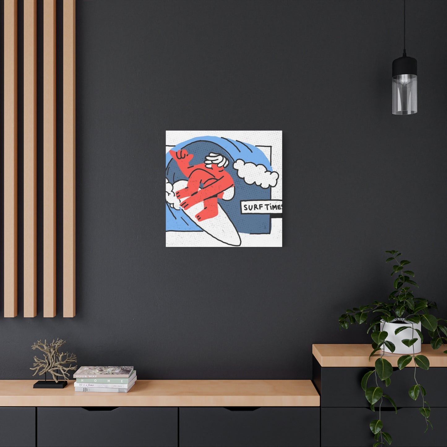Surf Time Poster Wall Art & Canvas Prints