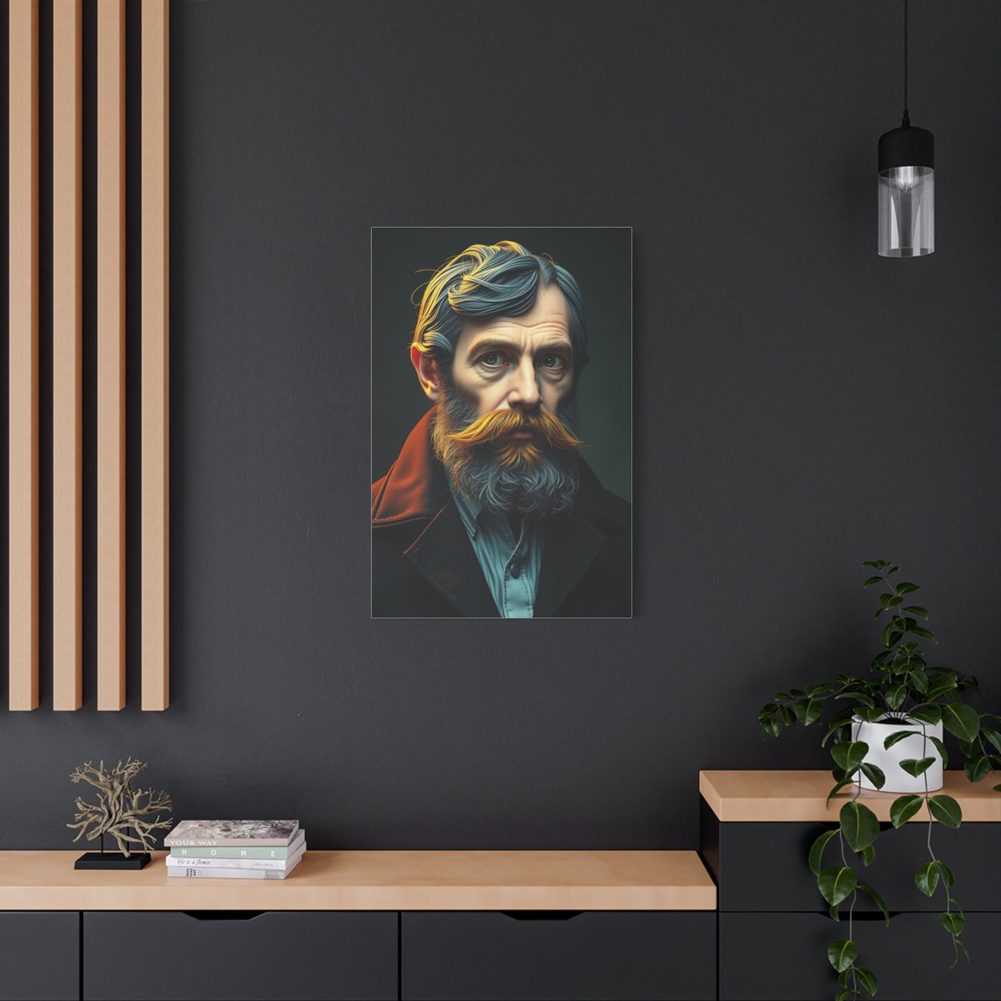 Gustaves Lavish Tableau Canvas Wall Art & Canvas Print