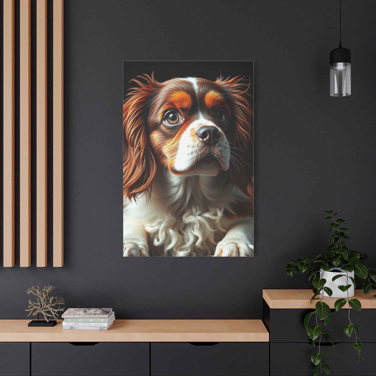 Elite Cavalier King Charles Spaniels Art Vision Wall Art & Canvas Print