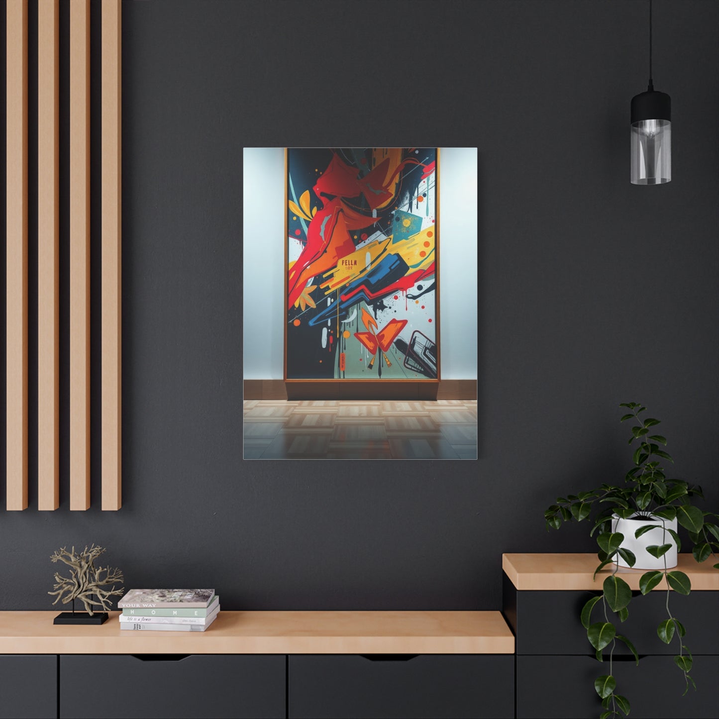 Avant-Garde Symphony Canvas Wall Art & Canvas Print