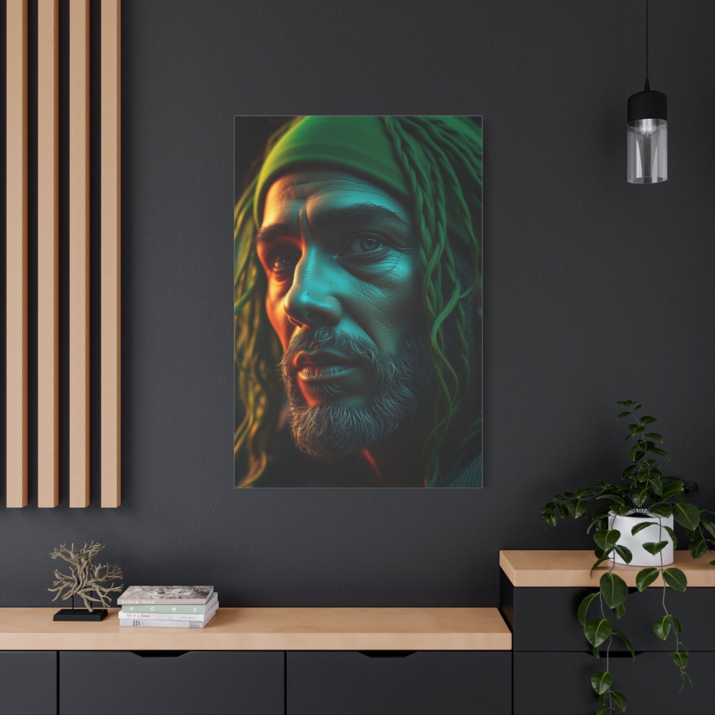 Jade Tranquility Art Wall Art & Canvas Print