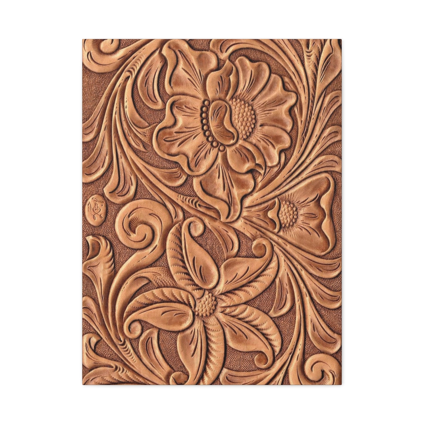 Flower And Leaves Pattern Wall Art & Canvas Prints