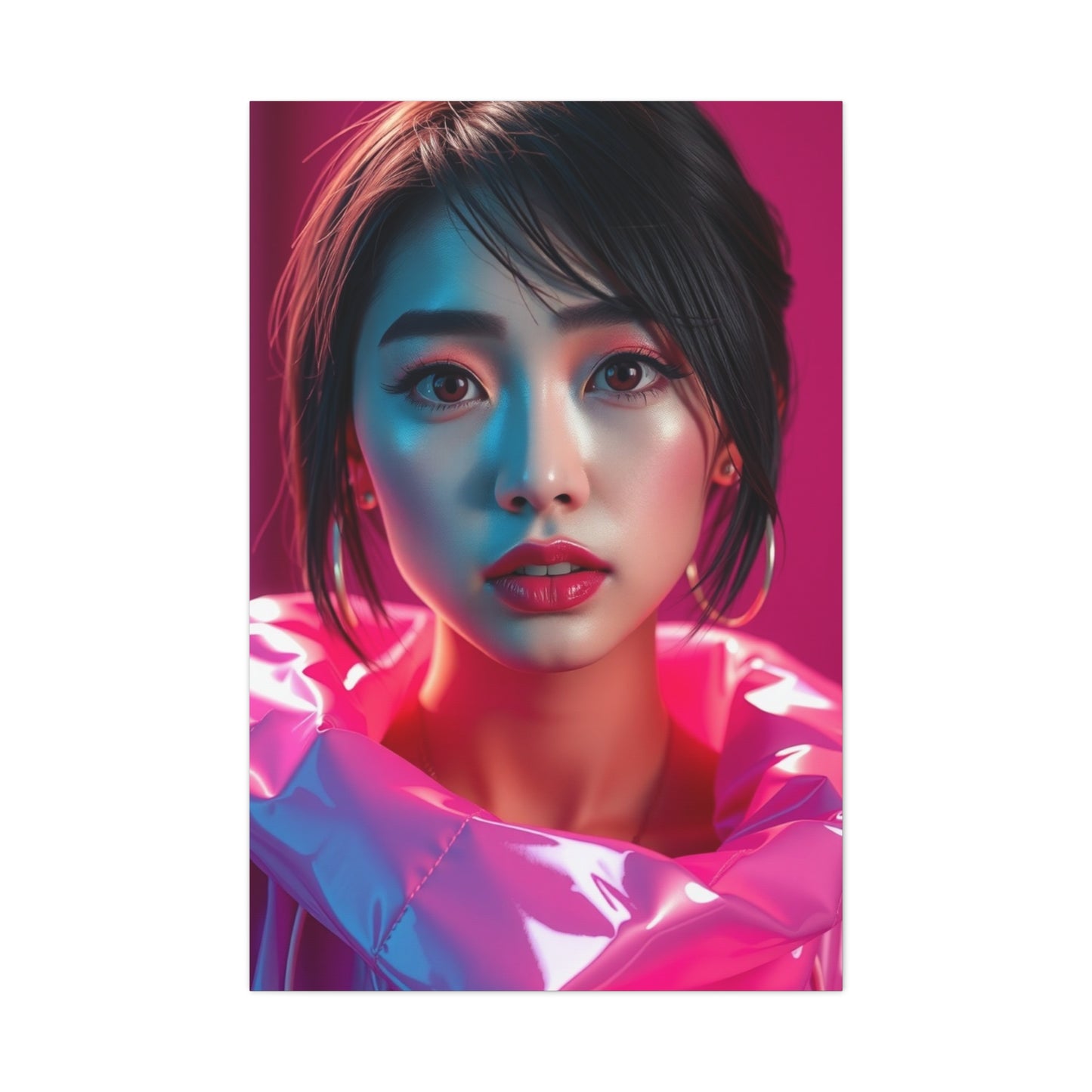 Pink Luminosity Art Wall Art & Canvas Print